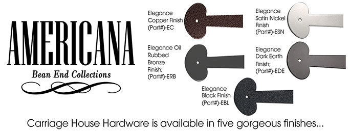 Americana Bean End Hardware Kits