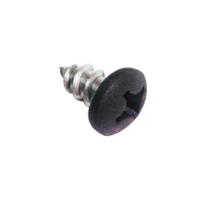 1/4 in. x 1/2 in. Pan Head Sheet Metal Screw; Black