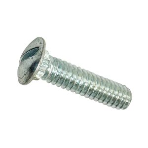 1/4 in.-20 x 1 in. Slotted Rib Neck Track Bolt
