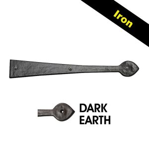 16 in. Spear End Hinge; Dark Earth
