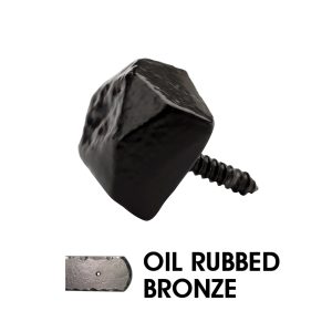 3/4" Traditional Door studs; Elegance Oil Rubbed Bronze Finish