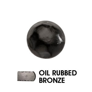 3/4 in. Round Clavo w/Nail Stud; Oil Rubbed Bronze