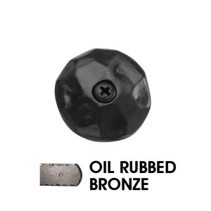 3/4 in. Round Screw Mount Clavo; Oil Rubbed Bronze