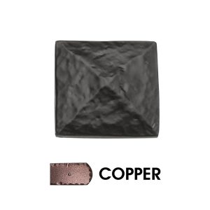 3/4 in. Pyramid Clavo w/Nail Stud; Copper