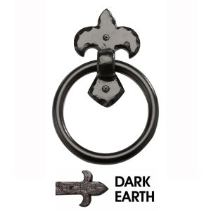 4 1/2” LIS End Ring Pull; Dark Earth