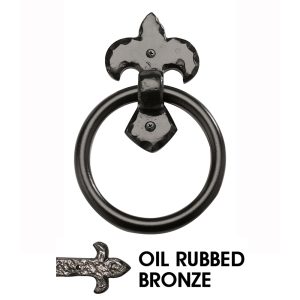 4 1/2” LIS End Ring Pull; Oil Rubbed Bronze