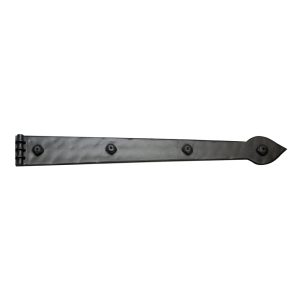 24 in. CR Spear End Hinge; Black