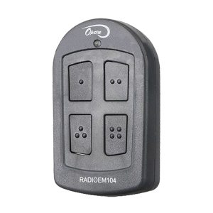 RADIOEM104 Manaras 4 Button Handheld or Visor Mount Rolling Code Transmitter
