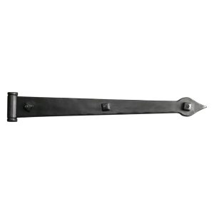 16 in. Traditional Spear End Hinge w/Butt Pin and Molded Clavos