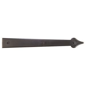16” Americana Magnetic Spear End Hinge; Black